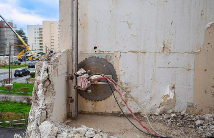 Scieur de béton expérimenté Grand-Est